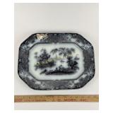 Staffordshire Flow Mulberry Corean Platter, Podmor