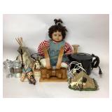 Assorted Collectibles and Appliances Lot