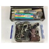 Vintage Art Supplies and Tools Set