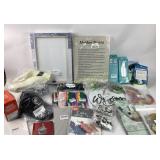 Mother Teresa frame, Unfinished crafts, skeins of