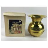 Brass Spittoon by Silvex Exclusives with Box