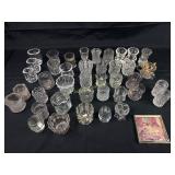 40 PCs of Glass including Fostoria & Smålandshytta