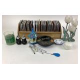 Mixed Home Decor and CD Collection Lot