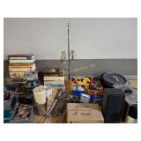 Cookbooks, Wiring supplies, small hand tools