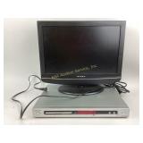 Dynex LCD 19" TV and Philips DVD Player