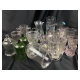 Spooners, Pitchers, and Glassware