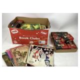 spark plugs, and sheet music