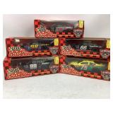 NASCAR: # 66 Timmy Hill, #88 Shane VanGisbergan