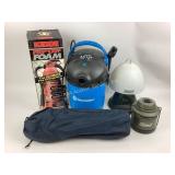 Kidde Fire Extinguisher, Vacmaster, Tot Spot Chair