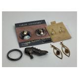 14k Gold, Sterling, Tigers Eye, Hematite Jewelry