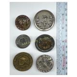 Victorian Picture Buttons with Nautical and Figura