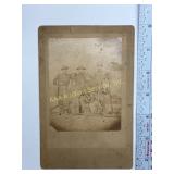 Civil War-era photograph of five individuals with