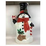 Snowman blow mold, 39? tall, works