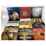 Vinyl Records: Tommy Roe, Burl Ives, Montrose, Pat
