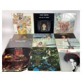 Assorted Vinyl Records Albums Lot: Diana Ross,