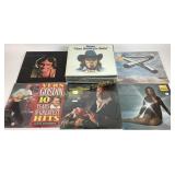 Vinyl Records Including James Taylor, Ricky Nelson