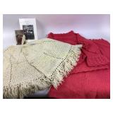 Hand-Spun Wool Poncho and Knit Garments with Bookl