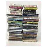 music cassettes and CDs: Black, Kershaw, Vinton, J
