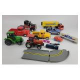 Toy Cars:  Semi-Trucks, Pickup Trucks