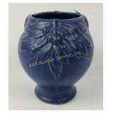 McCoy Blue Leaves and Berries Vase