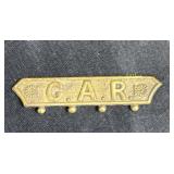 Grand Army of the Republic GAR Brass Pin