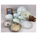 Japanese Hand-Painted Bowl, Egg Tray, Dinnerware