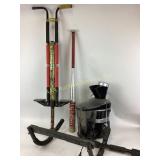 Air Zone Pogo Stick, Juicer, Pull-Up Bar, Wilson B