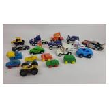 Toy Cars: Trucks, Police Car, Construction CAT, Pe