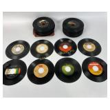 45 RPM Vinyl Records:  Brenda Lee, Paul McCartney,