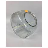 General Store Angled Glass Candy Cookie Jar (No Li