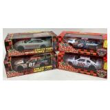 4 NASCAR Die Cast 1:24 Racing Champions Cars