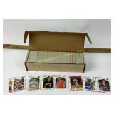 Baseball trading cards in storage box, Cal Ripkin,