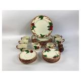 Franciscan Apple Pattern Dinnerware Set