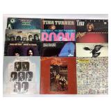 Vinyl Records:  Tina Turner, Three Dog Night, Pat