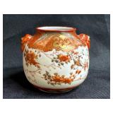 Antique Japanese Kutani Meiji Porcelain Vase