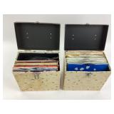 Records, two carrying cases:  Peter Frampton,