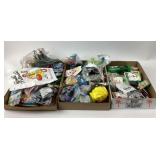 Collection of mcdonalds toys and items