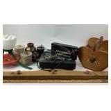 Home decor, small electronics, and stoneware colle