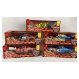 5 Racing Champions NASCAR 1:24 Die-Cast Stock Car