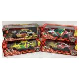 4 NASCAR 1:24 Scale Die-Cast Stock Car Replicas