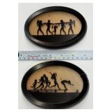 Silhouette Plaques by Fidus C.A. Richards, ï¿½The Fo