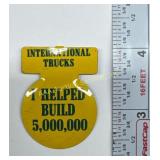 International Trucks Employee Recognition Badge
