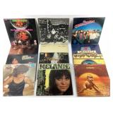 Vinyl records: Iron Butterfly, The Allman