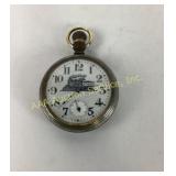 AT SF Railroad - Non running pocket watch