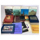 Life world library books, Webster dictionary,
