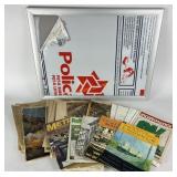 Railroad Ephemera and PET-G Plastic Sheet board