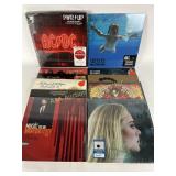 Vinyl Records:  AC/DC, Nirvana, Adele, Eagles,
