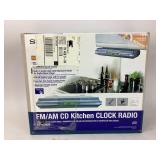 Sony FM/AM CD kitchen clock radio