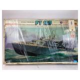 U.S. Navy torpedo boat PT 109, Motorized plastic