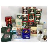 Christmas ornaments; hallmark, Enesco, Avon,